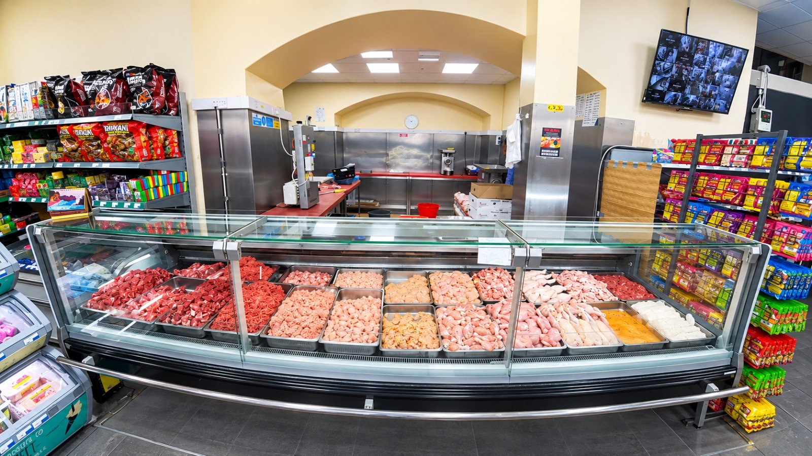 NH Foods halal meat counter